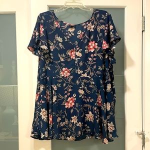 Torrid Floral Flowy Top